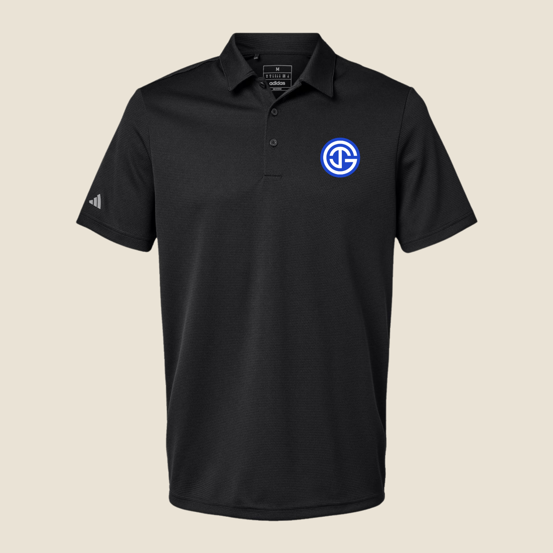 Adidas GNV Logo Men's Micro Piqué Polo