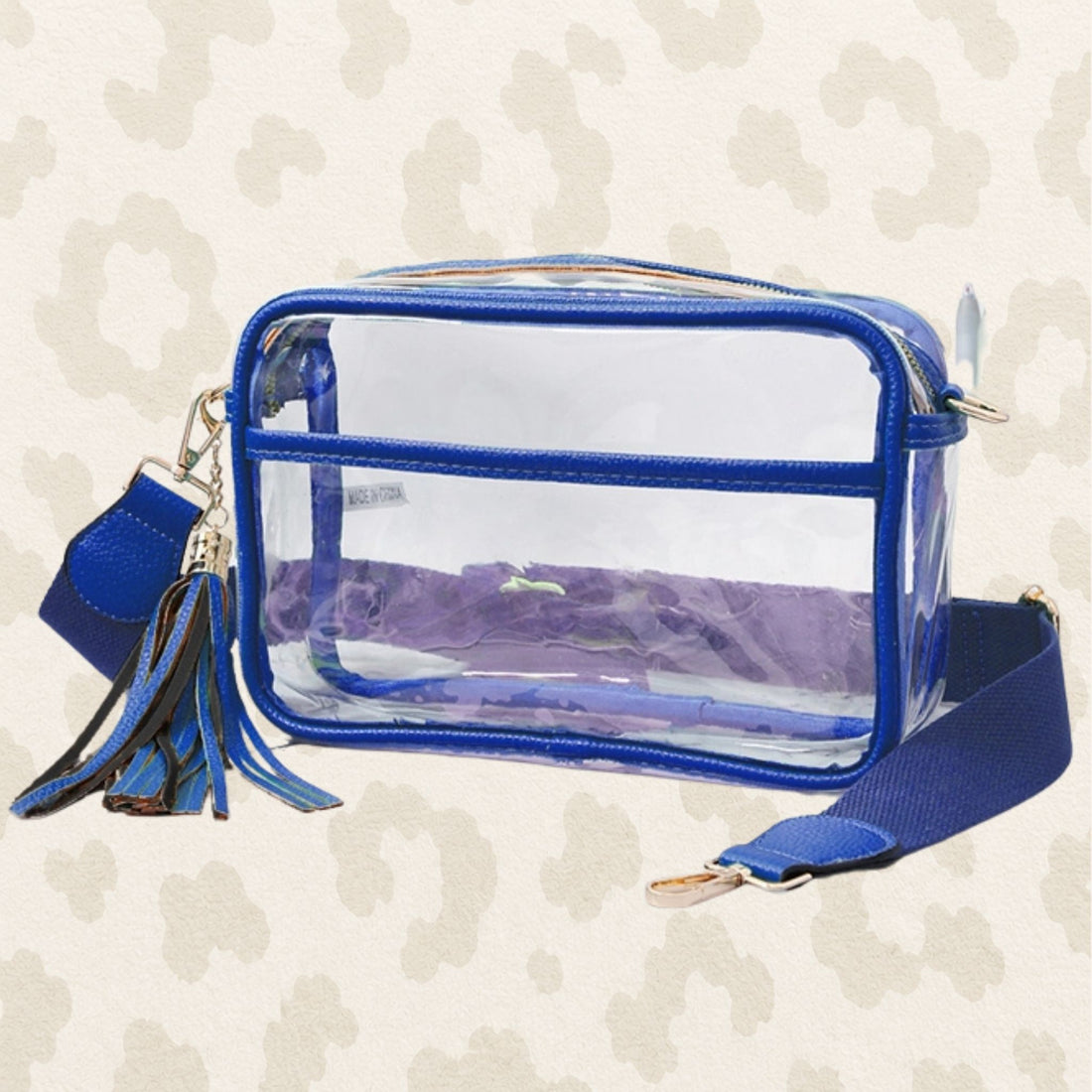 Game Day Clear Crossbody Bag