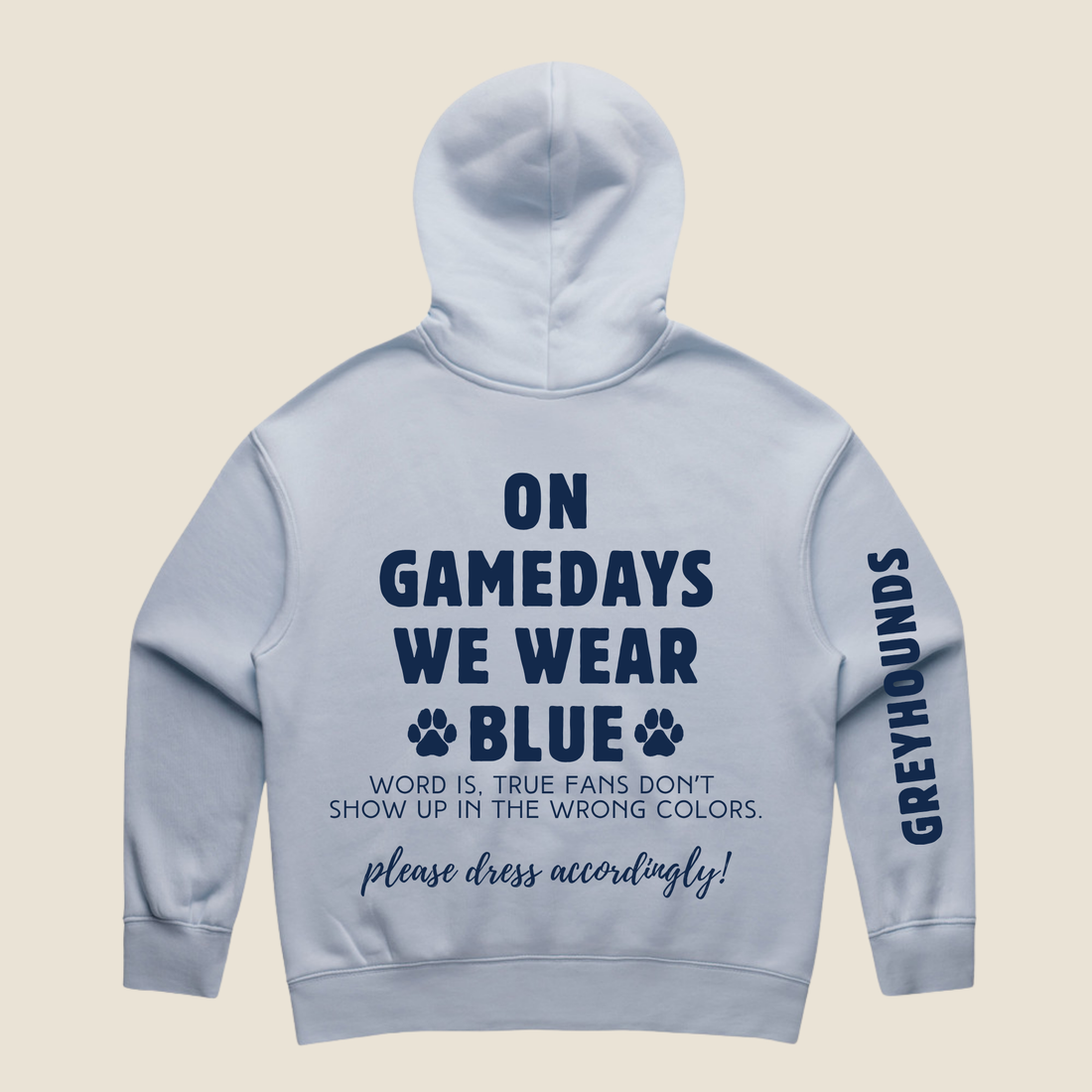 ON GAMEDAYS, WE WEAR BLUE! 💙🐾