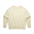 AFIVE Tone-on-Tone Relaxed Crew - Butter
