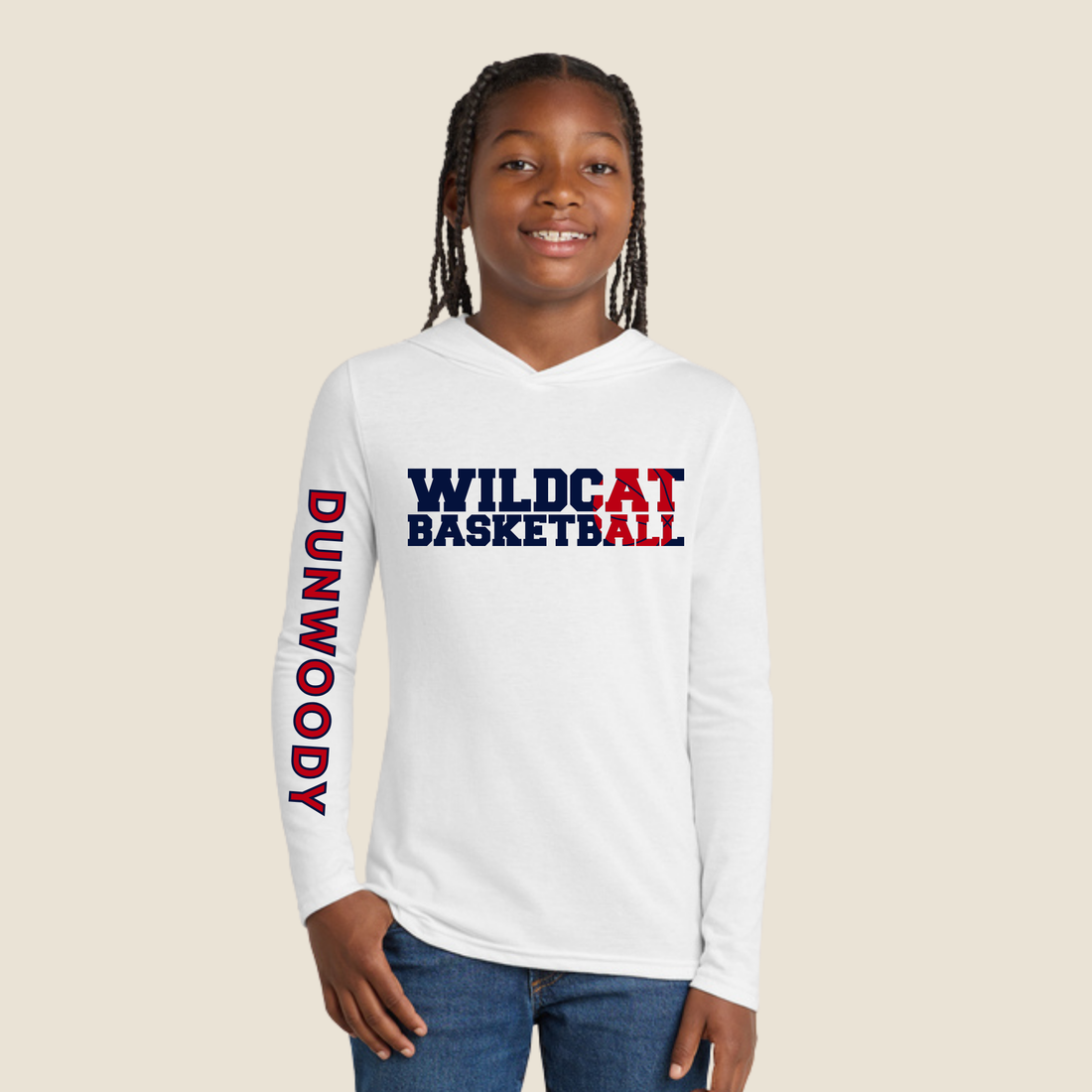 Youth Dunwoody Wildcat Basketball Hoodie
