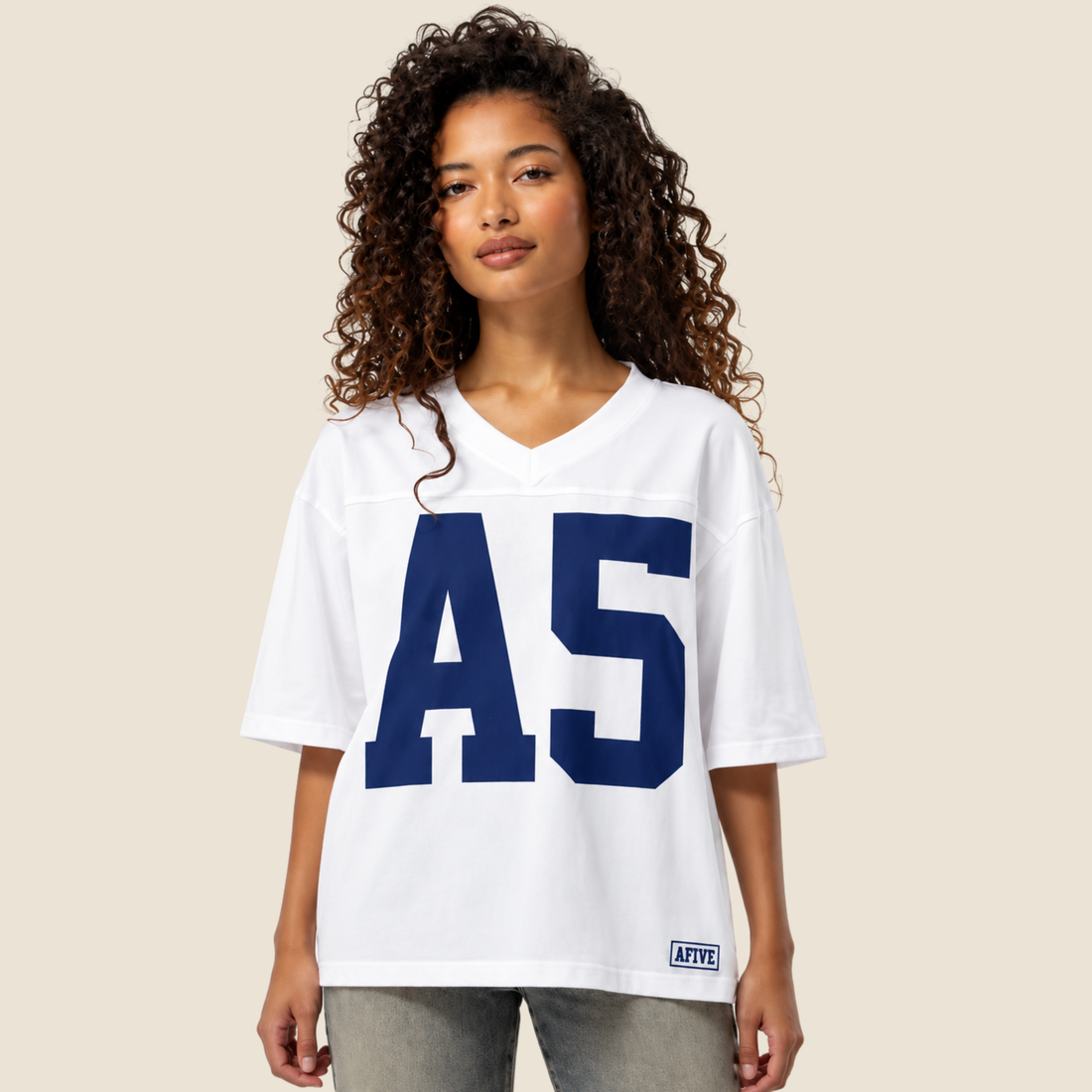 A5 Graphic Tee with Patch