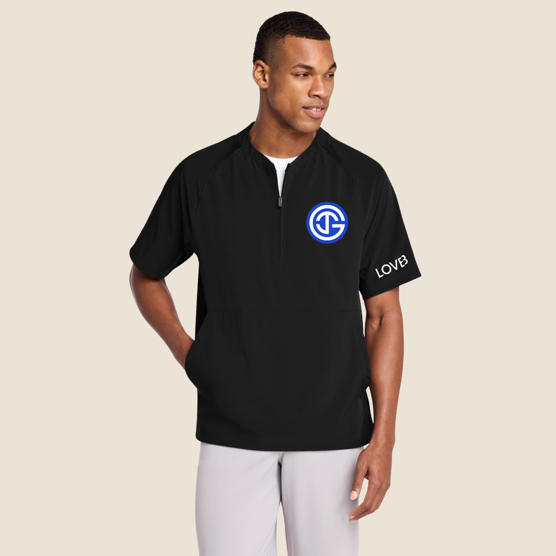 GNV 1/2-Zip Short Sleeve Jacket