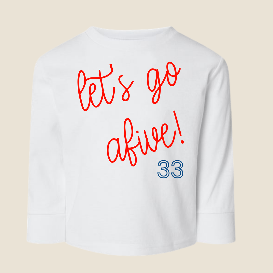 Let’s Go AFIVE Crewneck + Long Sleeve Tee