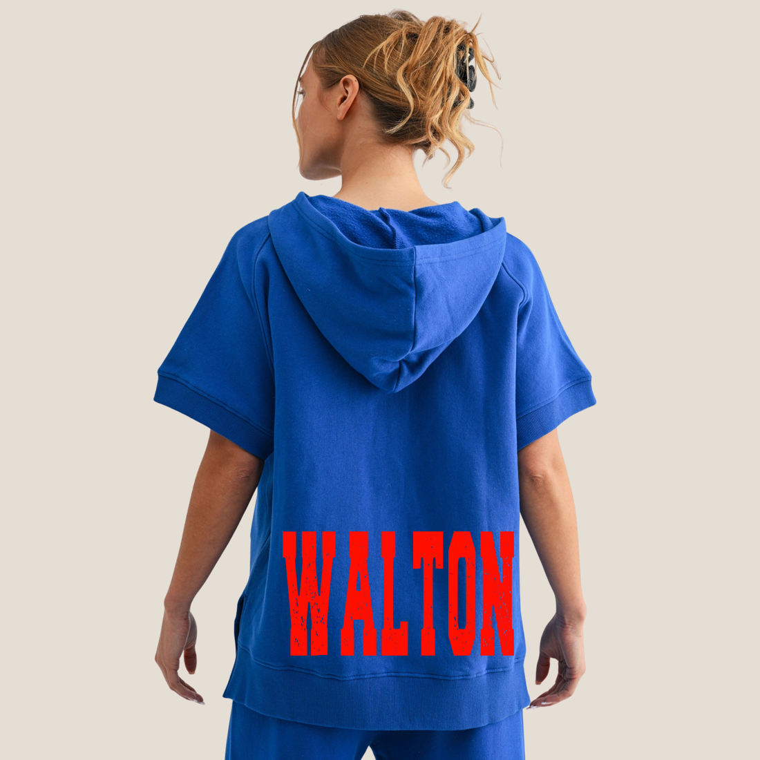 Malibu Summit Short Sleeve Half-Zip Hoodie