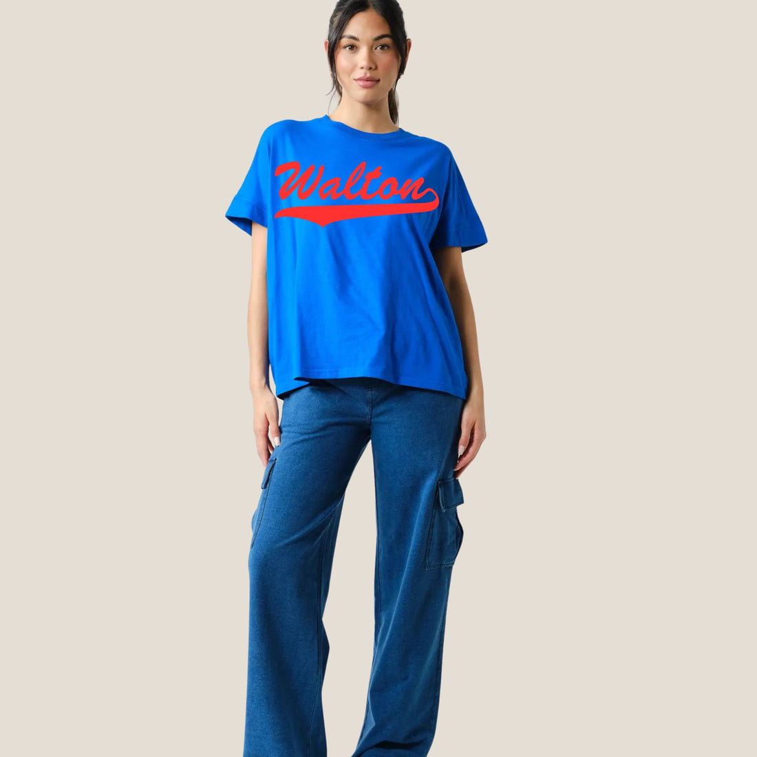 Walton Varsity Drape Tee
