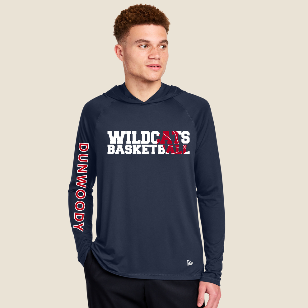 New Era® Power Long Sleeve Wildcats Basketball Hoodie