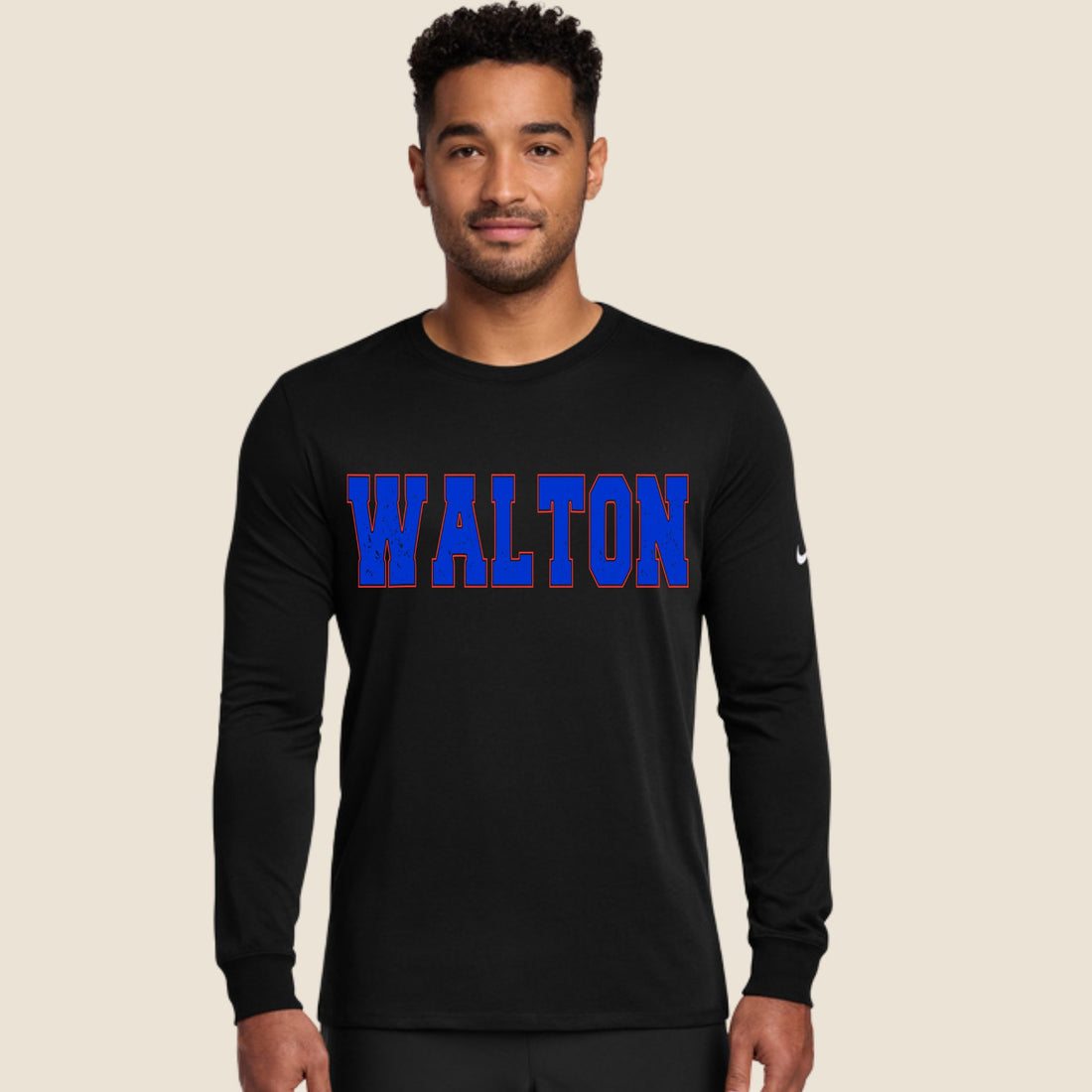 Walton Varsity Nike Dri-FIT Long Sleeve Tee
