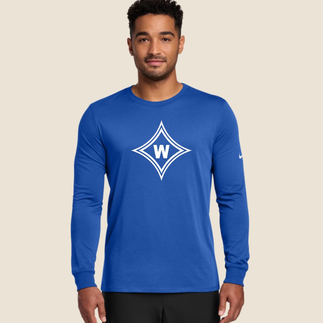Walton Diamond Nike Dri-FIT Long Sleeve Tee