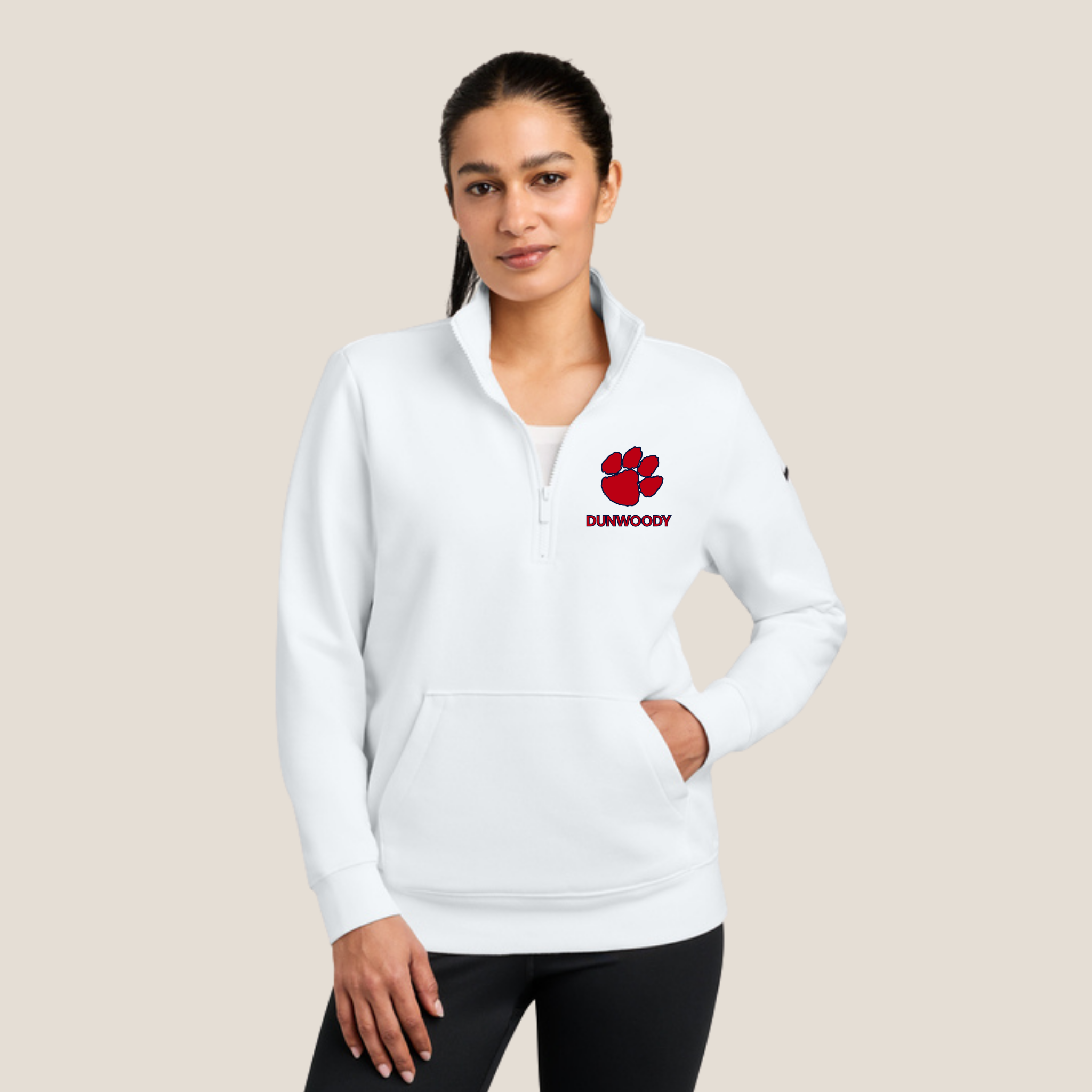 Dunwoody Nike Women’s Paw Print 1/2-Zip