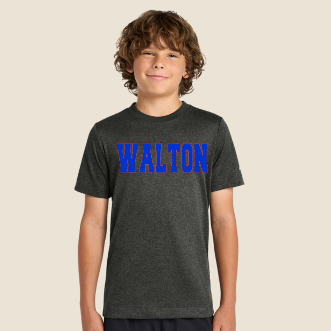 Youth Walton Varsity Nike Dri-FIT Tee