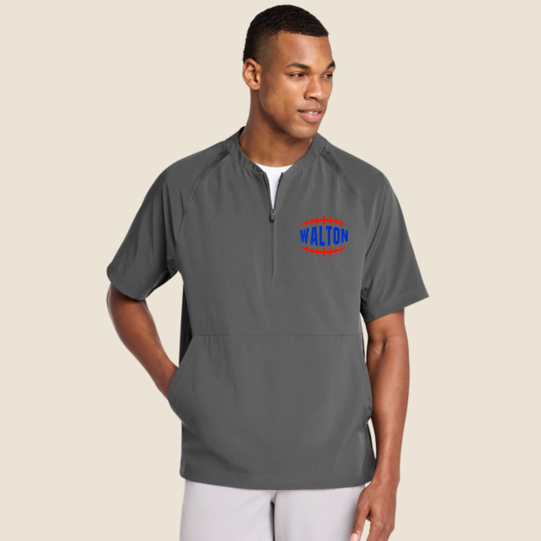 Walton Sideline Short Sleeve 1/2-Zip