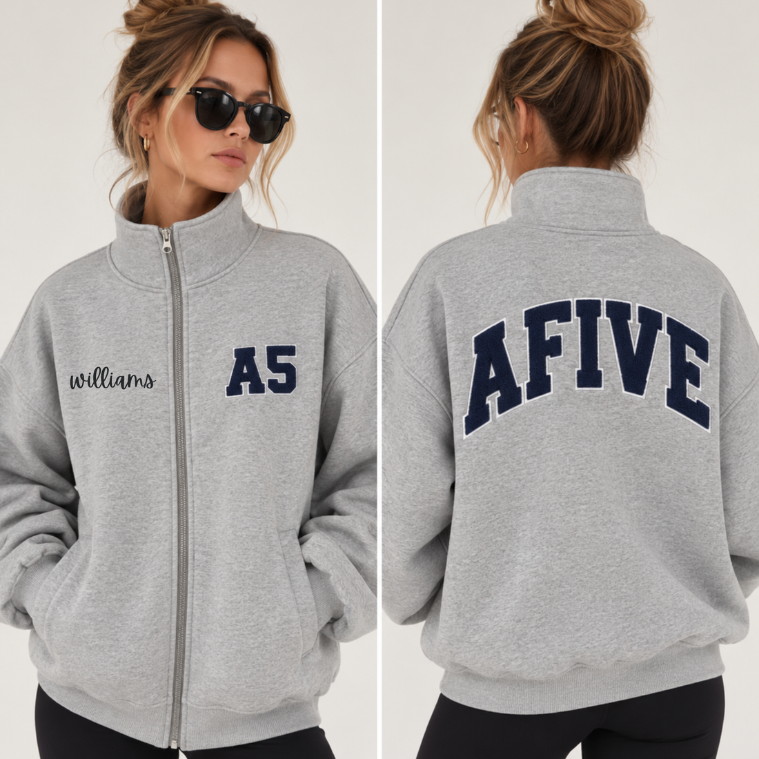 AFIVE Varsity Zip-Up