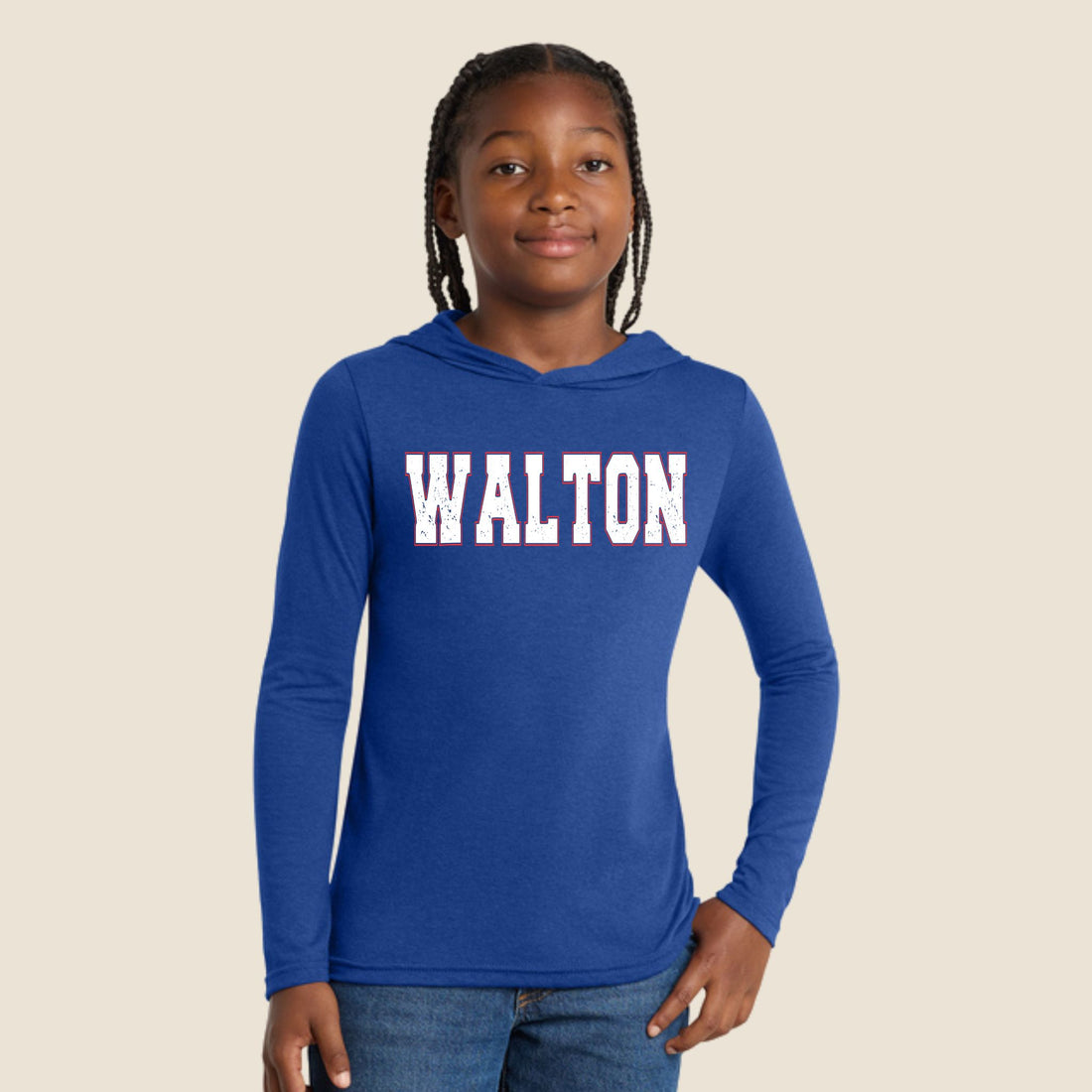 Walton Collegiate Youth Tri-Blend Hoodie