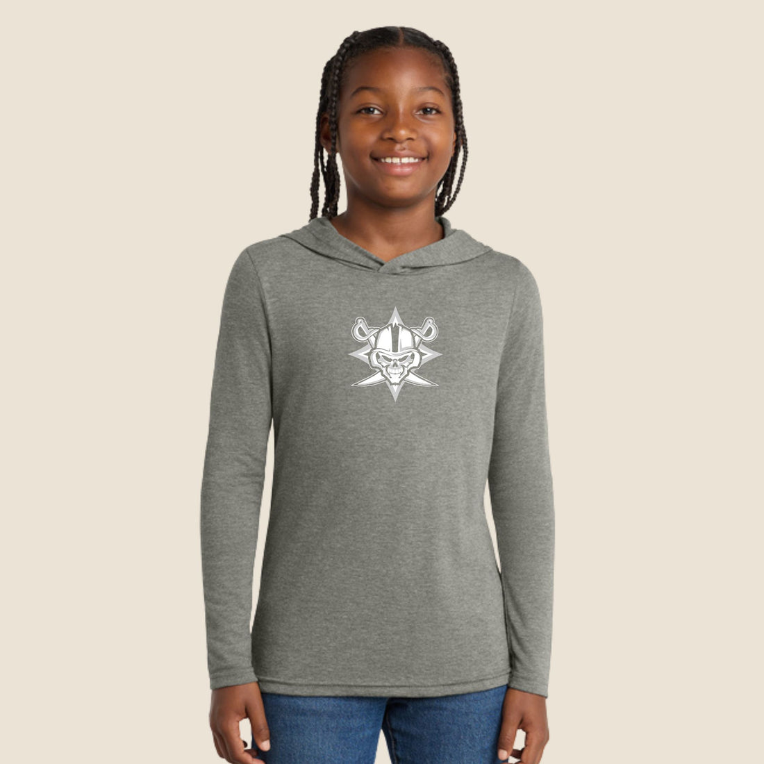 Steel Raider Youth Tri-Blend Hoodie
